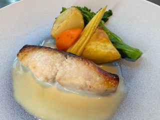 鰆の塩麹焼き 〜クリームソース〜