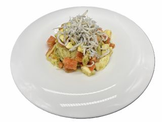 しらすとモッツァレラチーズの冷製パスタ
