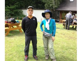 ゆ〜っくり、の〜んびり登るので、ご年配の方や女性にも安心です!