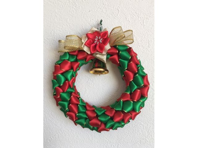 リボンレイ クラウンミニクリスマスリース 初心者向き Hawaiian Craft M Nori じゃらん遊び体験