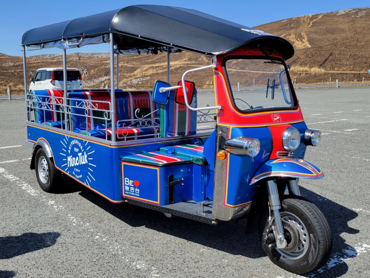 AKIYOSHIDAI TRIP BY TUKTUK�yMineTuk�z�g�D�N�g�D�N�̃����^���͂��߂܂����I