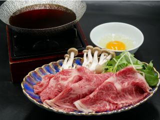 【選べる特別メニュー(単品)】和牛すき鍋