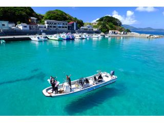 体験ダイビングの様子