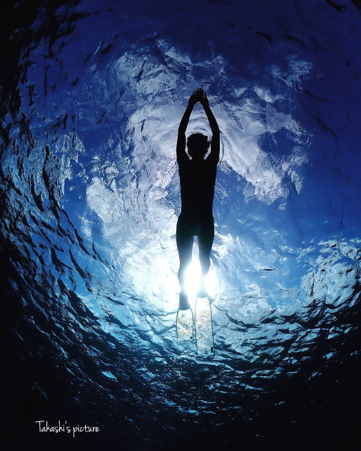 那覇発 午前開催 ボートスキンダイビング 水中画像データプレゼント 半日プラン Johnny S Diving じゃらん遊び体験