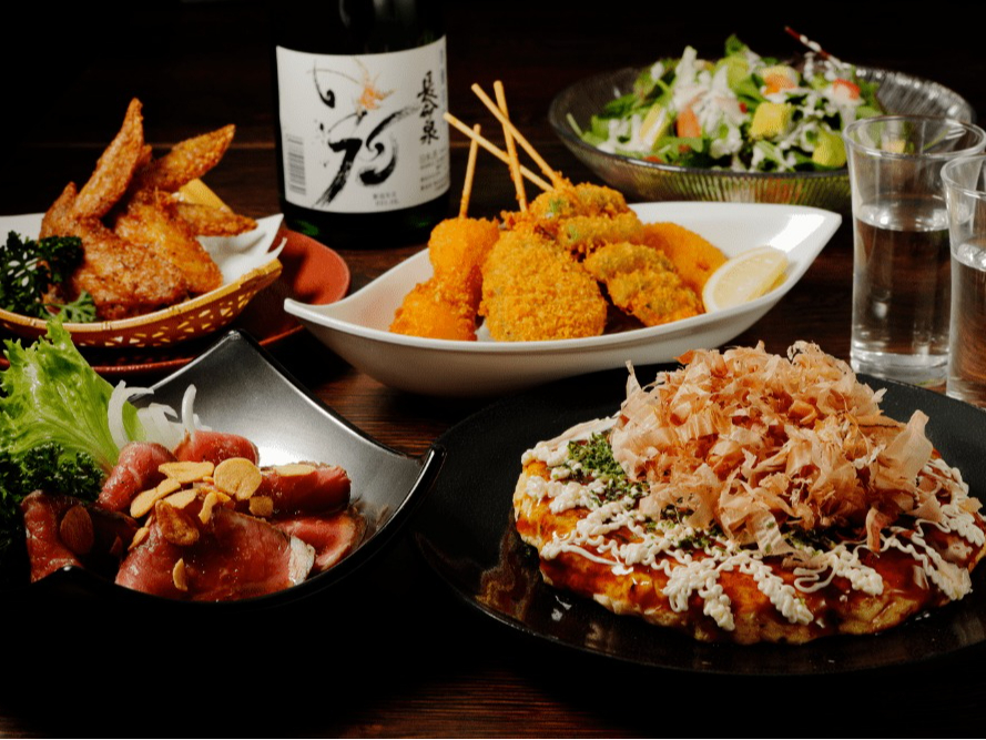 【お食事】和食・中華・定食・一品料理・お酒・デザートなど、メニュー豊富♪