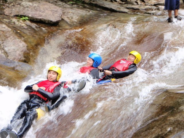 ロッヂ 山の家:【5名以上で団体割引き♪週末も利用可能!】キャニオニング水上コース!団体割引プラン♪