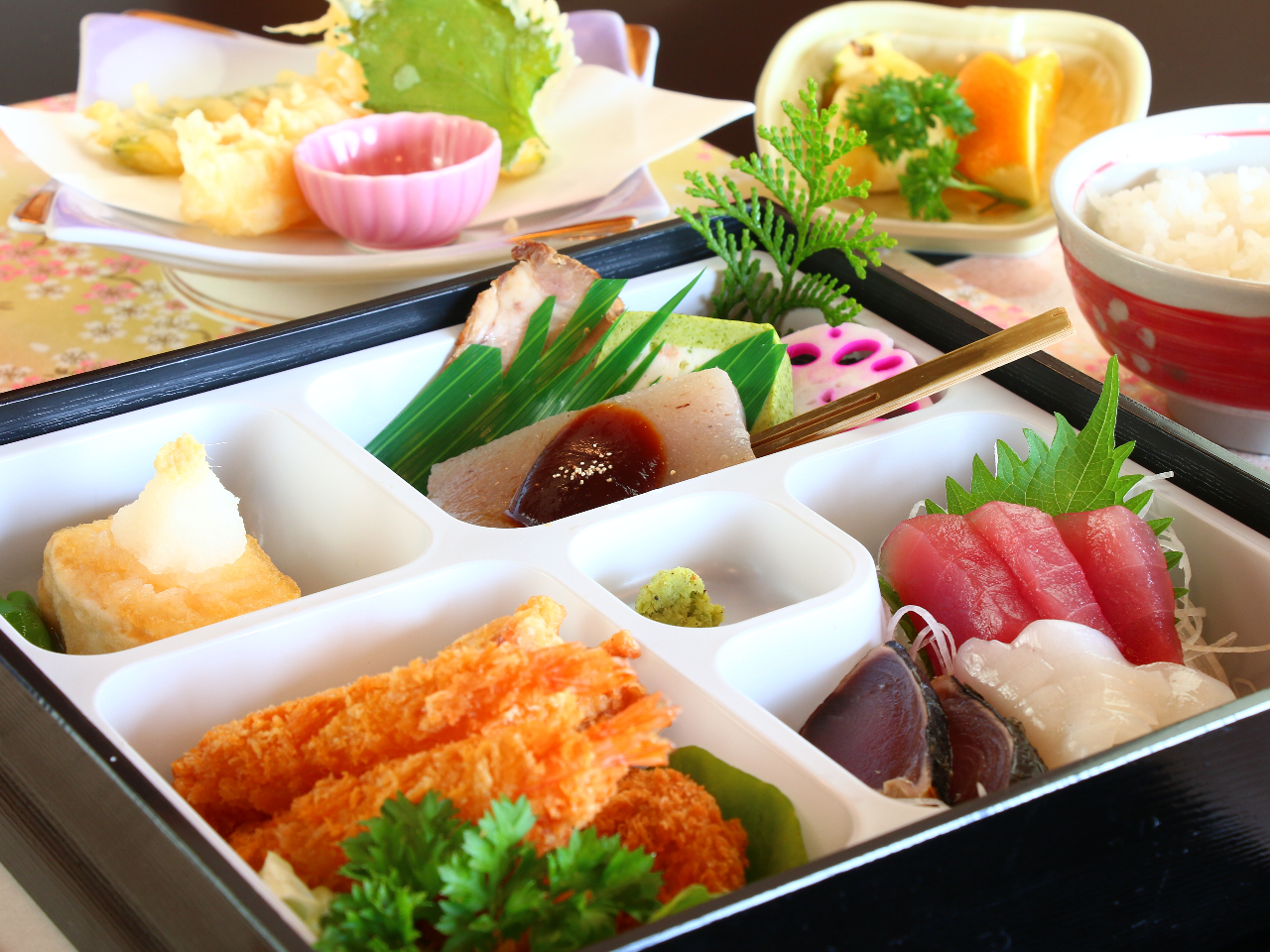 くしはら御膳・竹コース(季節により内容が変わる場合がございます)