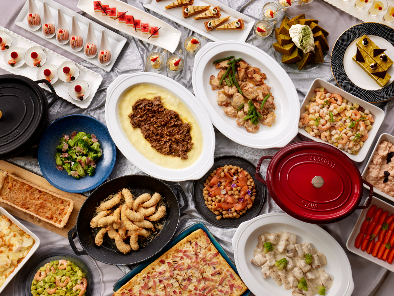 【ランチブッフェ 12月~】\冬を愉しむブッフェ/じっくり煮込んだブイヤベース、...