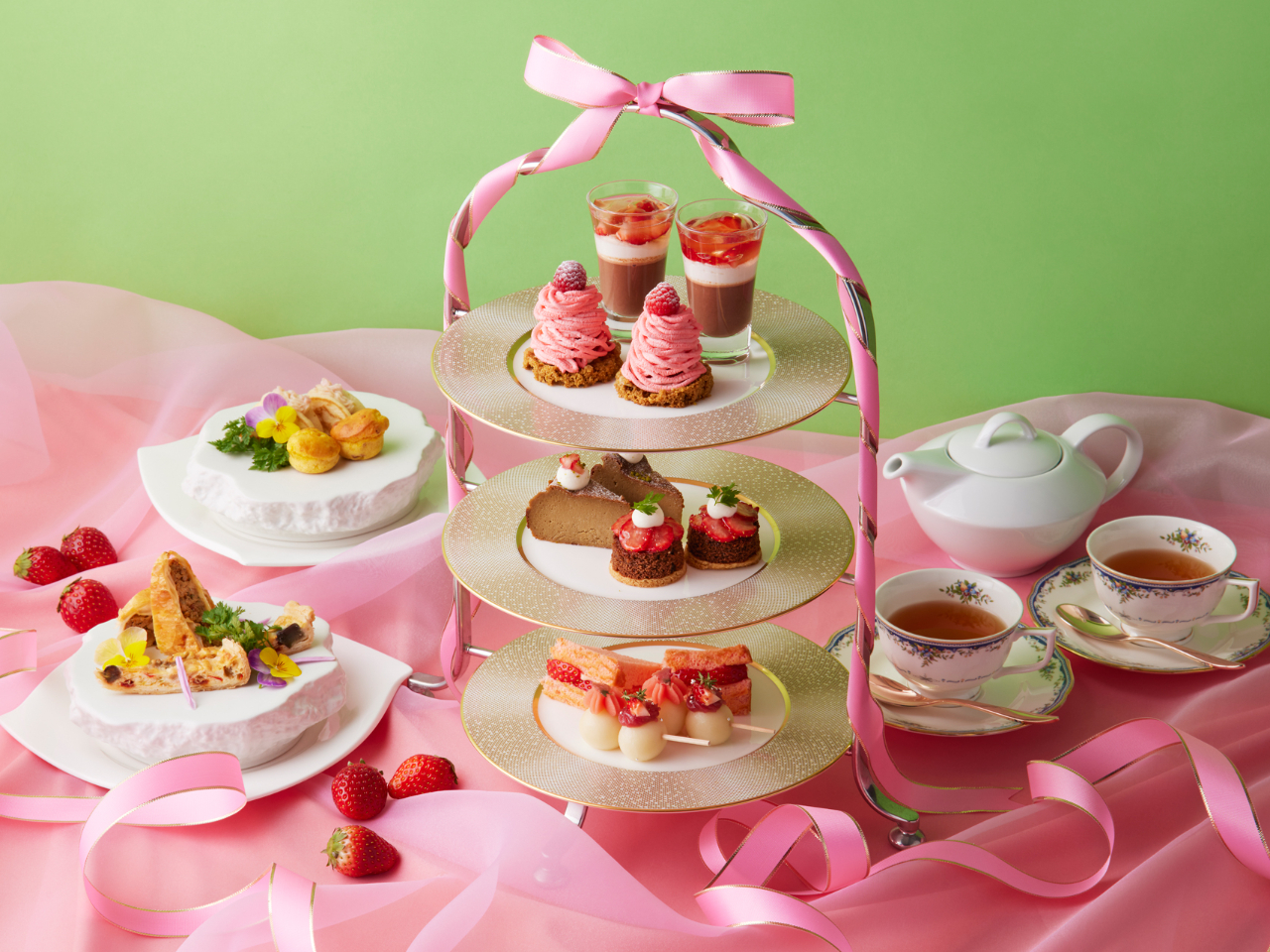 【いちごアフタヌーンティー♪/3月~5月】