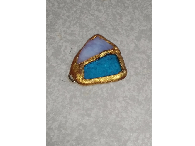 ガラス金継ぎの制作見本