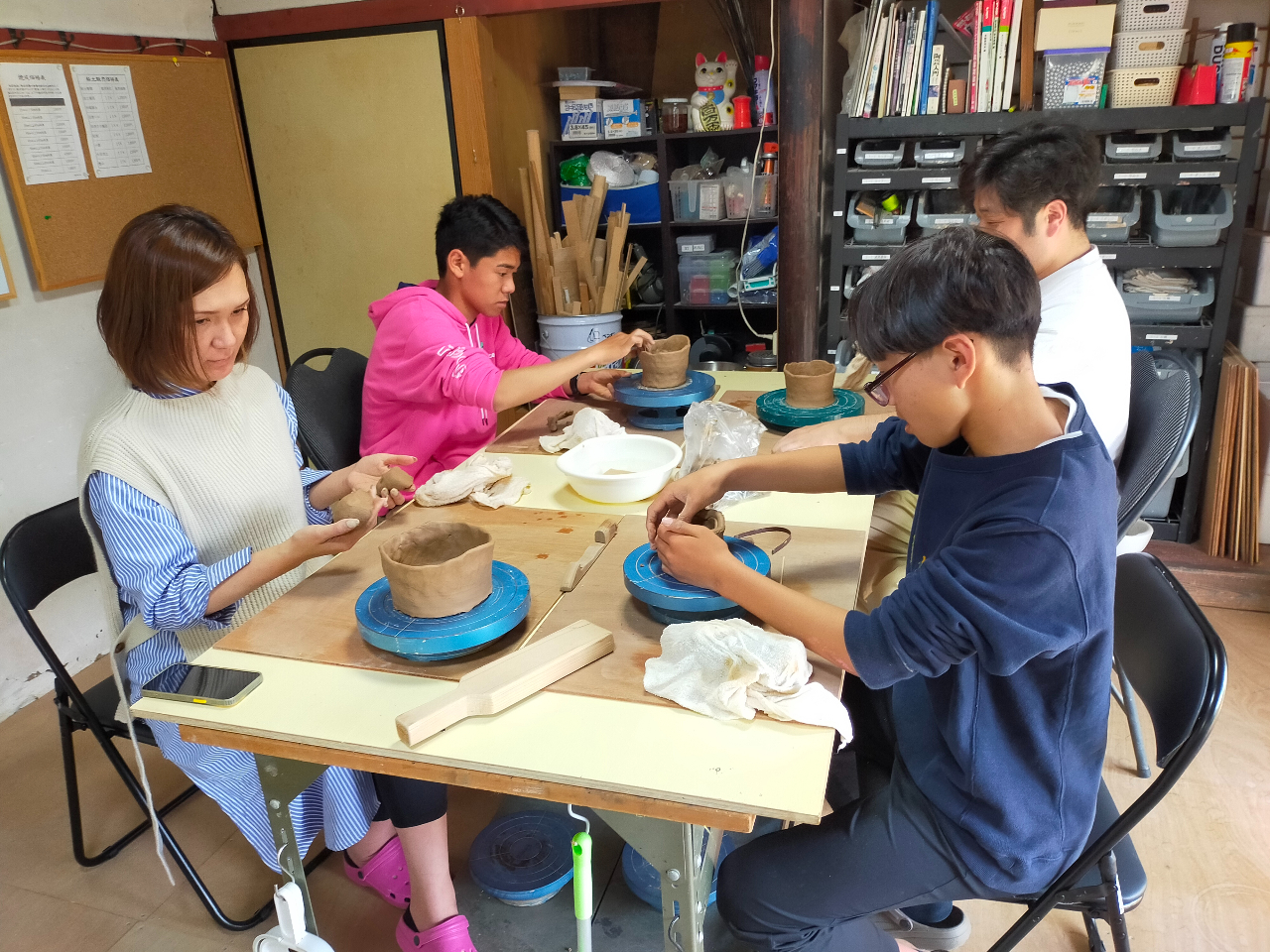 旅行の帰りに寄っていただきました。