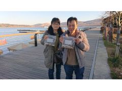 釣ったワカサギは近くのレストランにて無料で から揚げ にしてもらえますよ! 新鮮でとてもおいしいく、おすすめです(^^♪