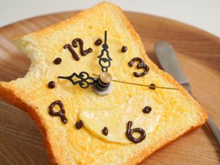 体験メニュー トーストの時計