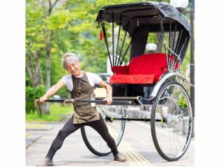 人力車歴15年!トークもお任せください 維の恭一(きょういち)がお曳き致します!(^^)!