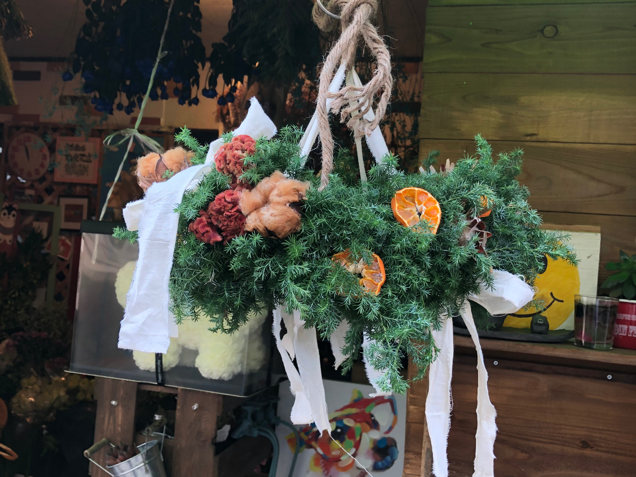 地元みかんのドライフルーツの,フローティングリース