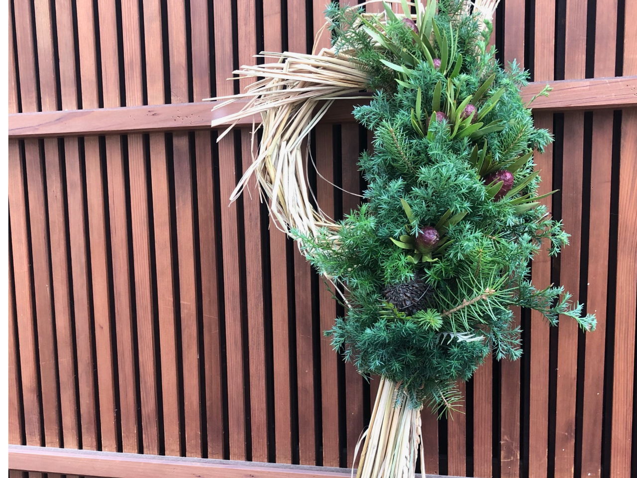 シンプルお正月飾り