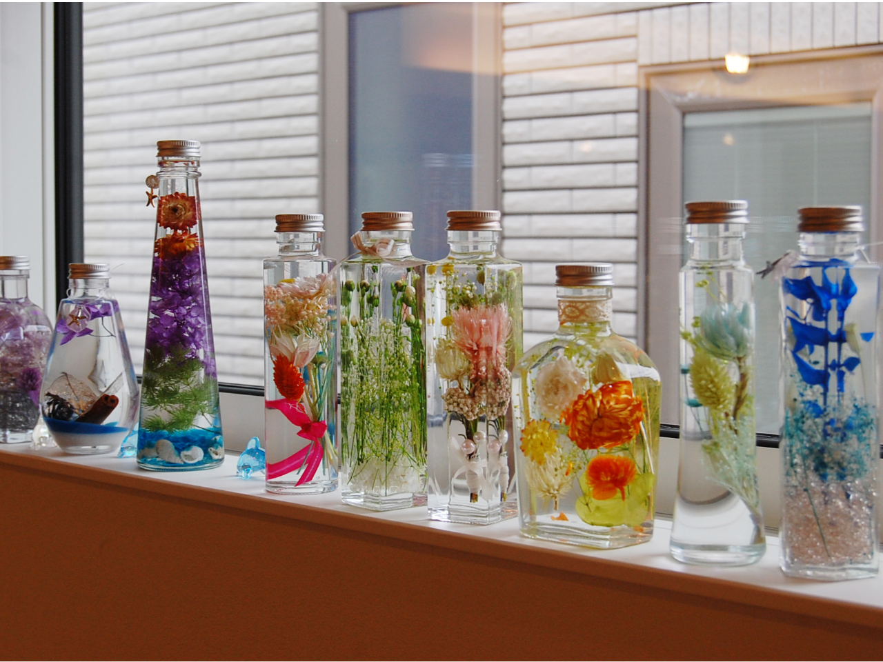 小田原 ハーバリウム作り体験 ２本セット 当日お持ち帰りok カップル 親子 グループ大歓迎 Aromacafe じゃらん遊び体験