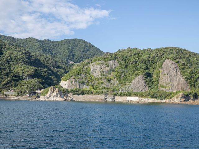 筆投島 見ているだけでうっとりする美しさ