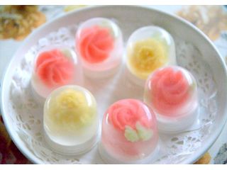 手土産に最適 100均の口金で絞る 錦玉あんフラワーゼリーレッスン ハンドメイドサロン カムトゥドゥ じゃらん遊び体験