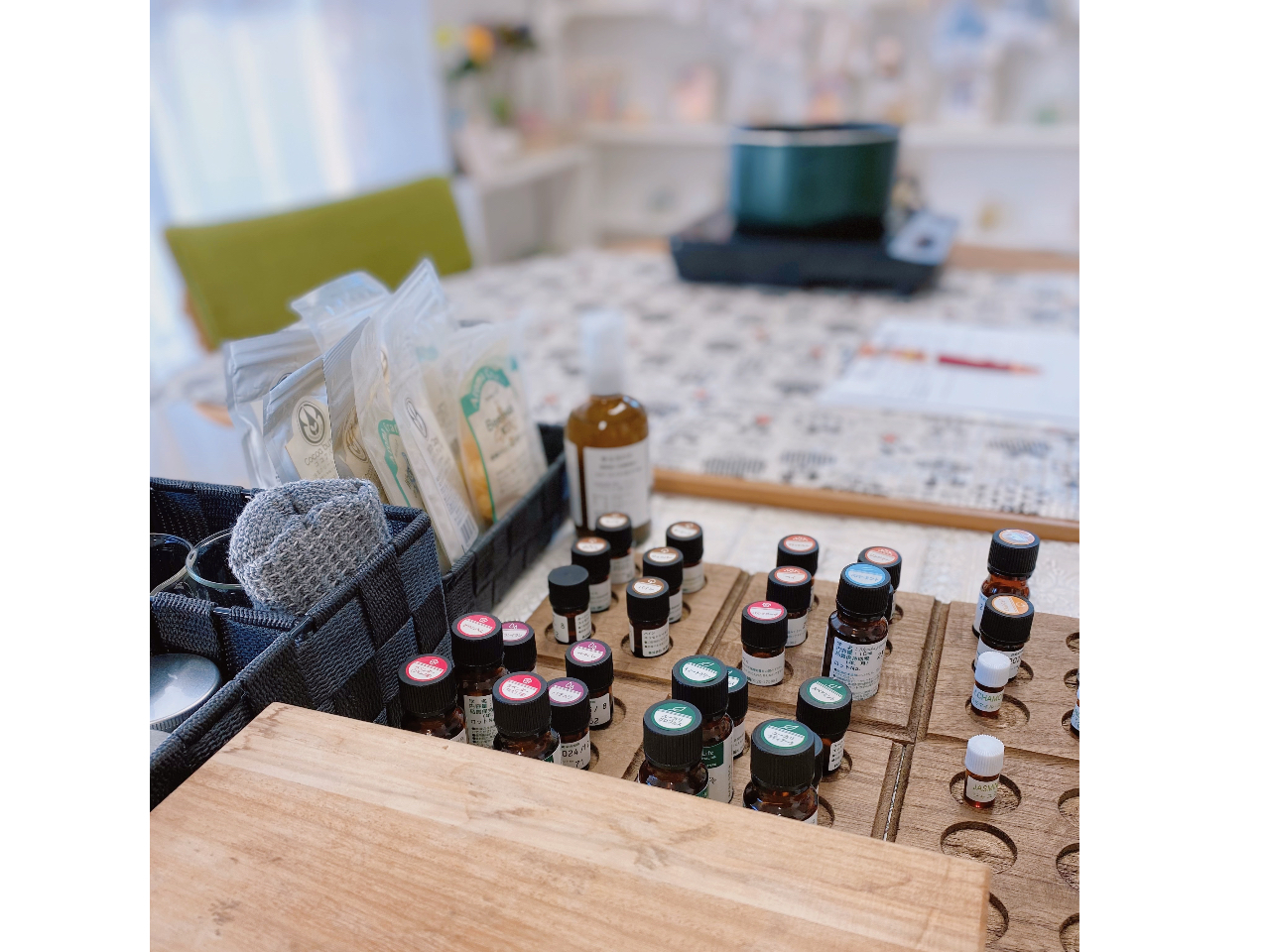 お好きなアロマオイルをお選びください。