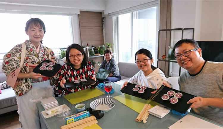 デコ巻き寿司作り体験