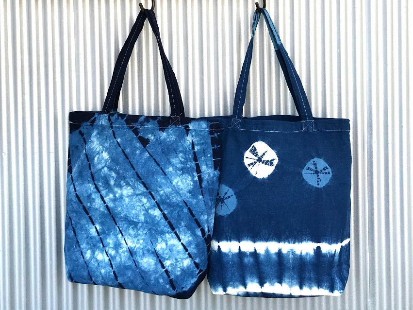【1グループ貸切】藍染め体験(エコバック染め)~お買い物に便利!!オリジナルのお...