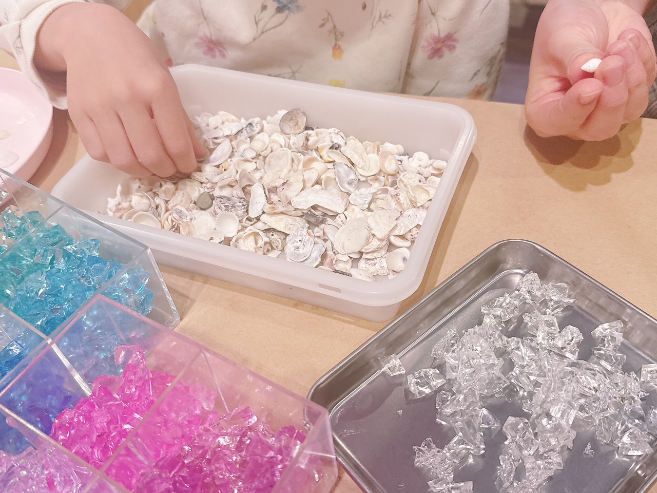 ☆天草☆ 天草のシーグラス貝殻を使ったアロマキャンドル作り体験♪ご