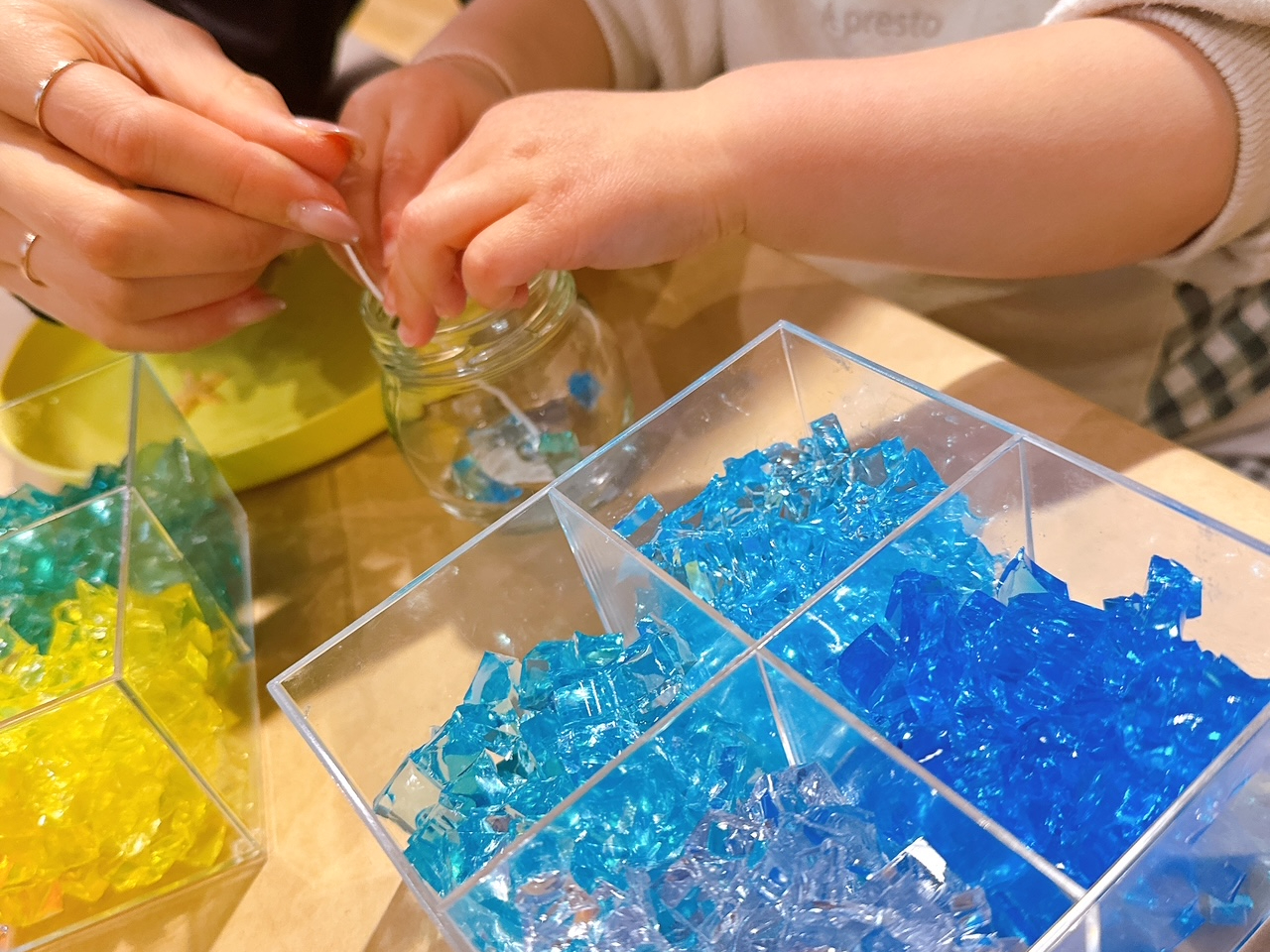 家族プラン】天草のシーグラス貝殻を使ったアロマキャンドル作り体験