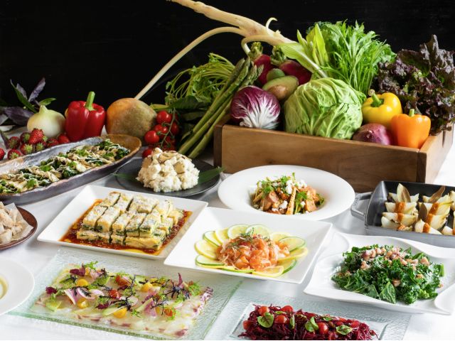 サラダビュッフェ