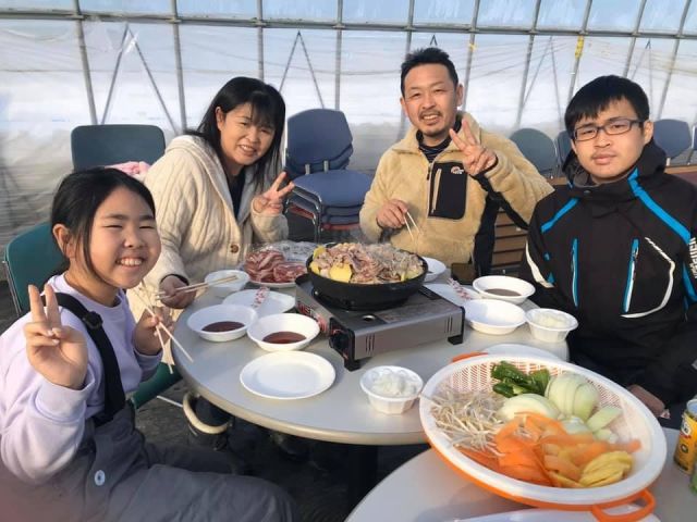 悪天候の日は室内でぬくぬく楽しめます!