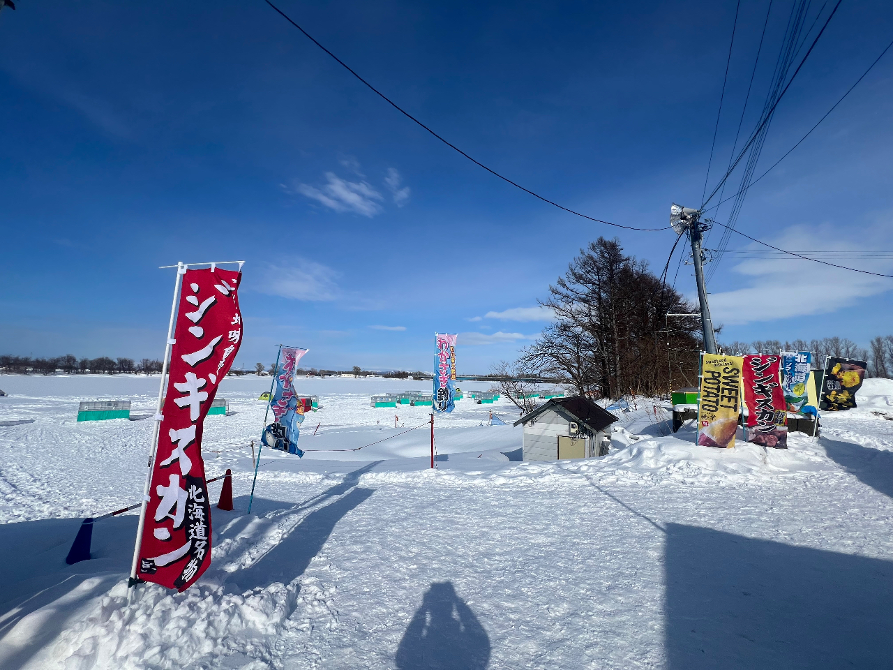 ここから釣り場へ向かいます