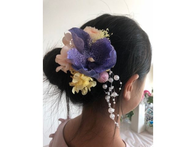 和装、パーティー向けの髪飾り☆彡