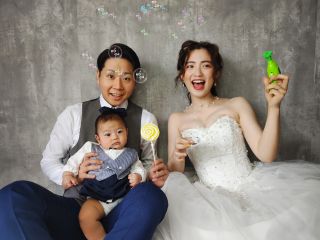 お子様とも思い出写真撮っていきましょうね