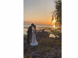 サロン近くには素敵なサンセットスポットが♪可愛く楽しく撮影しましょーね