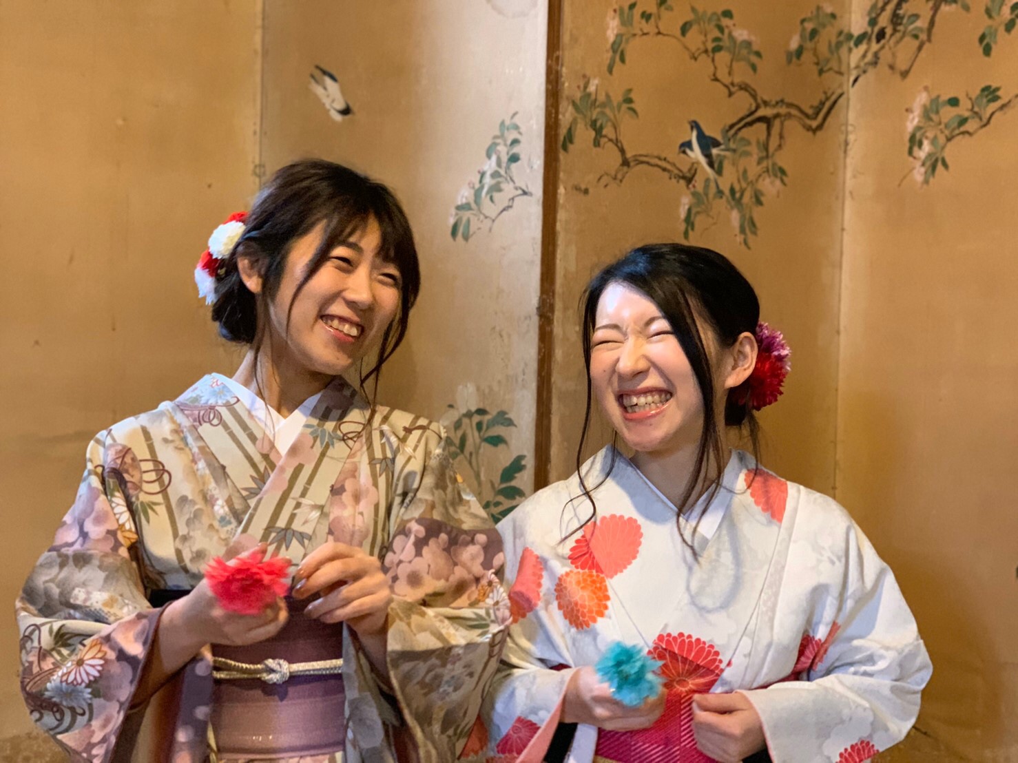 ≪女性同士・カップルにおススメ≫ペア割プランー新潟駅×きもの着付け体験!