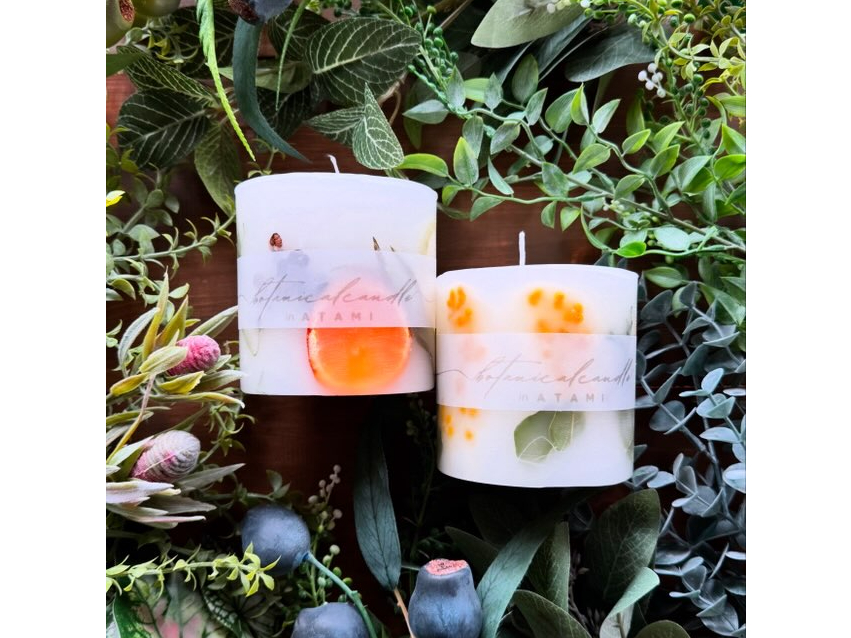 『ボタニカルキャンドル』作り体験