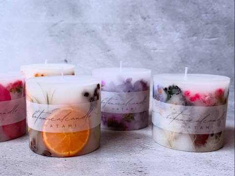 『ボタニカルキャンドル』作り体験