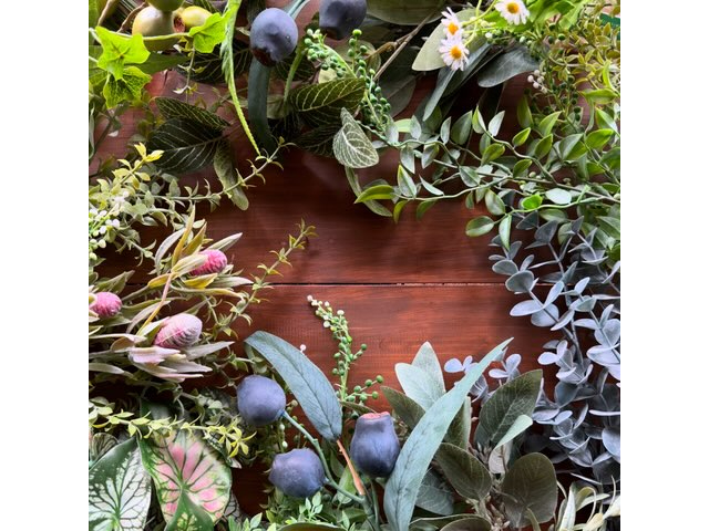 完成したキャンドルの写真を撮る\フォトスポット/あります