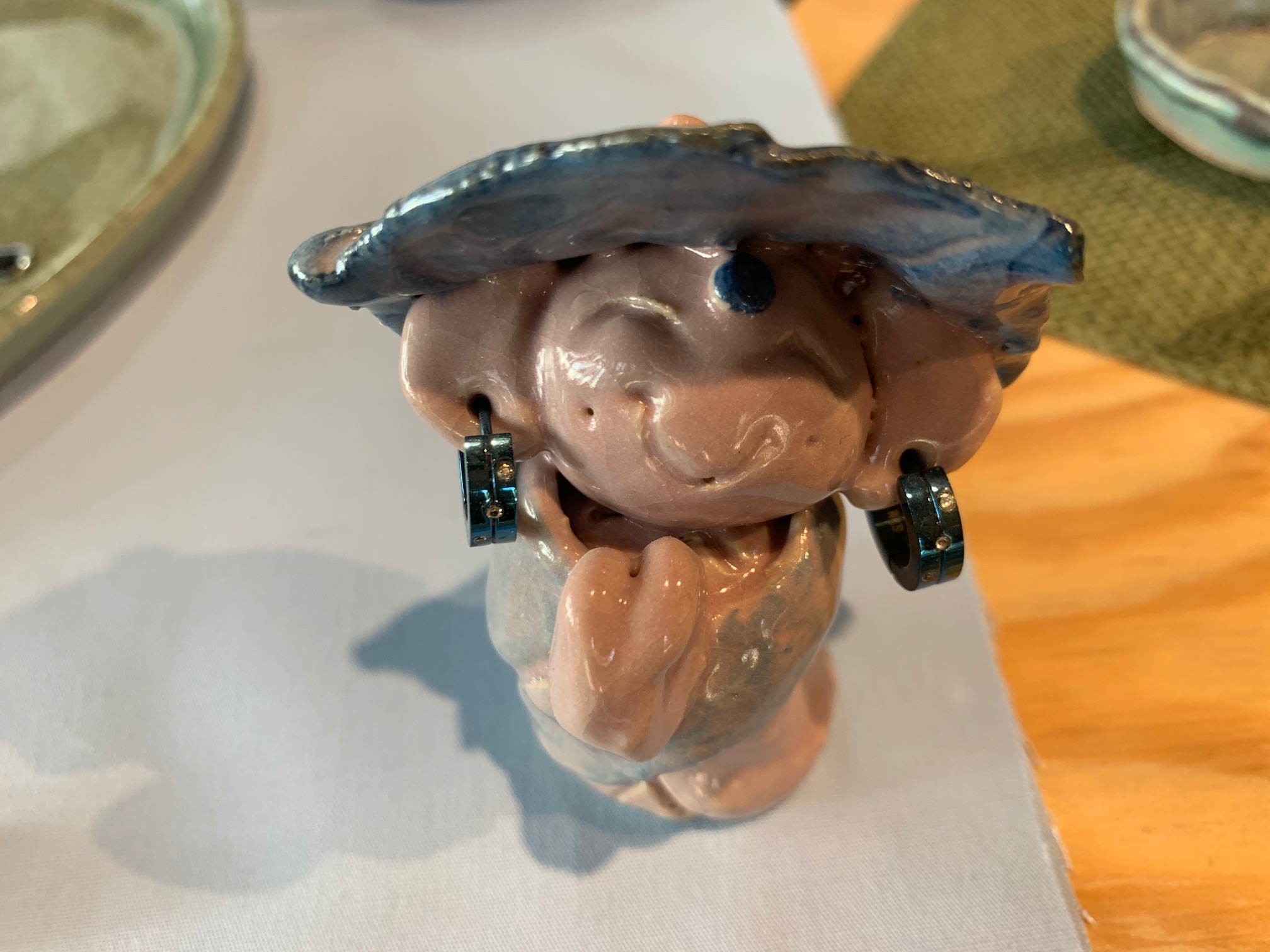 作品例6 ピアス飾れます♪