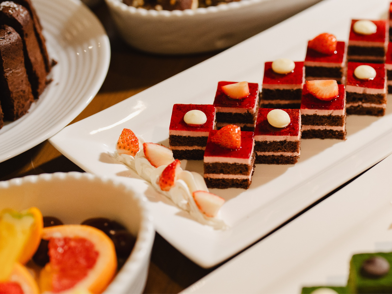 各種スイーツもご用意しております。