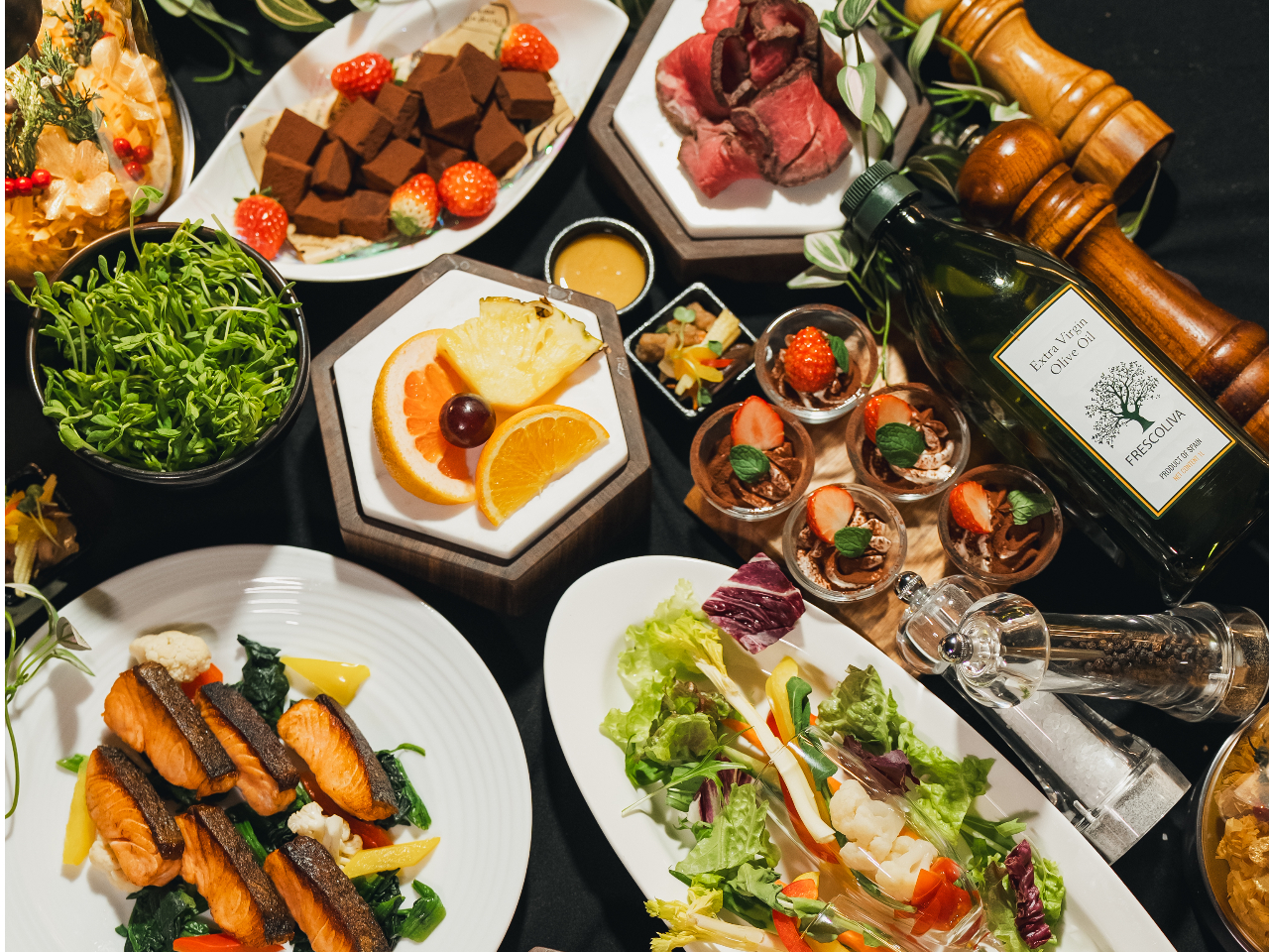 4/8~【平日限定】ランチビュッフェ+ワイン&スイーツ ■午後のご褒美ラウンジ付...