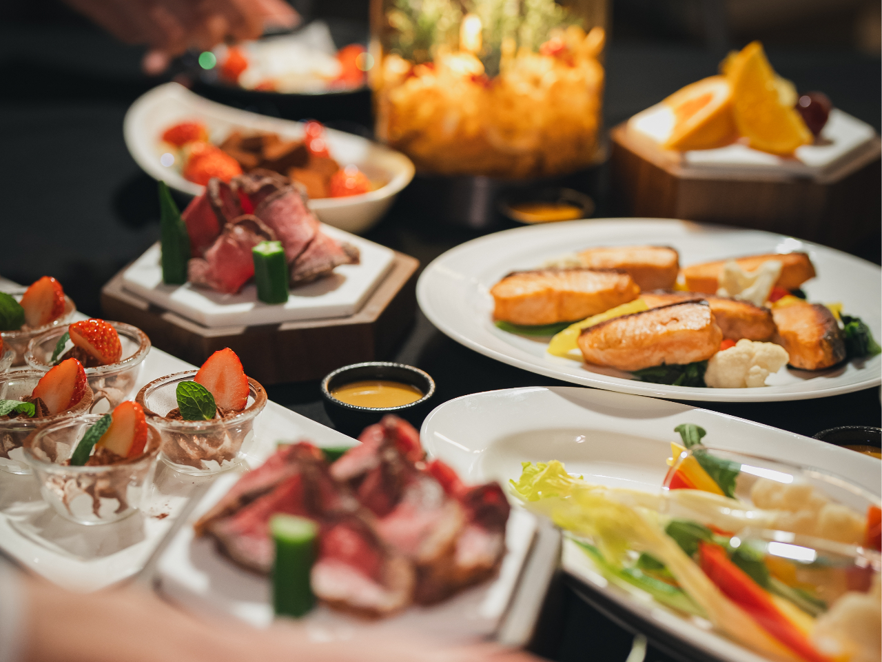 【じゃらんのお得な10日間】4/8~【平日限定】ランチビュッフェ+ワイン&スイー...