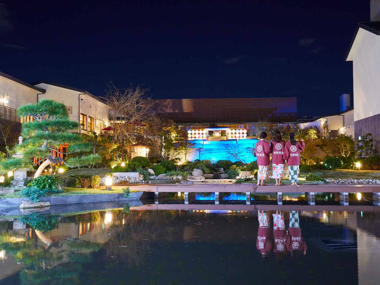 天空庭園の夜景