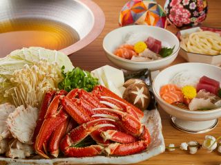冬の贅沢 本ズワイガニ鍋プラン