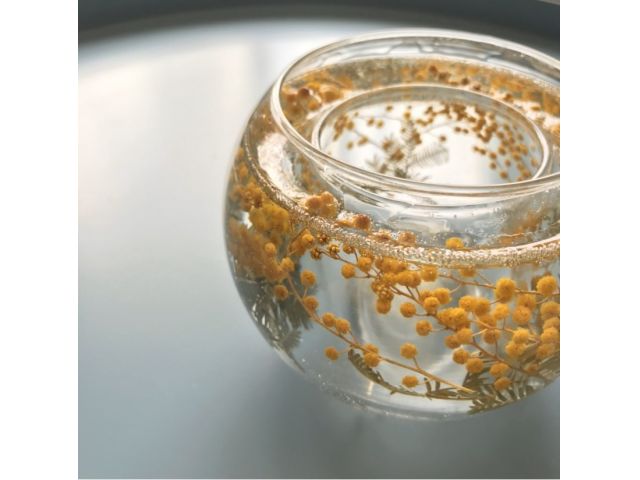 透明感のあるジェルランタンです