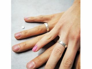 シンプルなデザインのペアリング。丁寧に仕上げるととても素敵に。