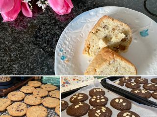 焼き菓子1種類と中皿一枚を作りましょう〜。まずは、アトリエ横の「自宅」へようこそ!