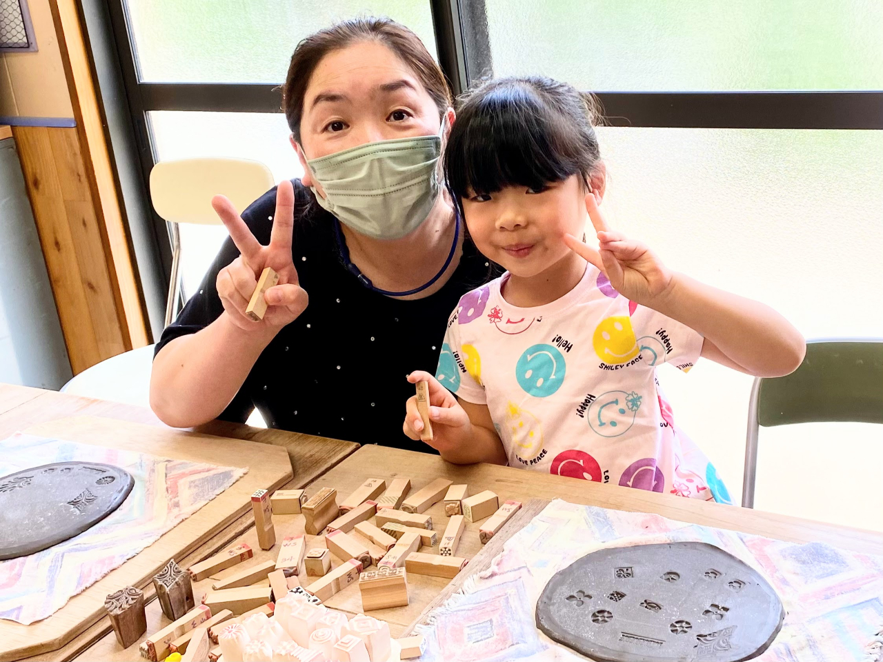 楽しい想い出と「私だけの」おさらができたね!