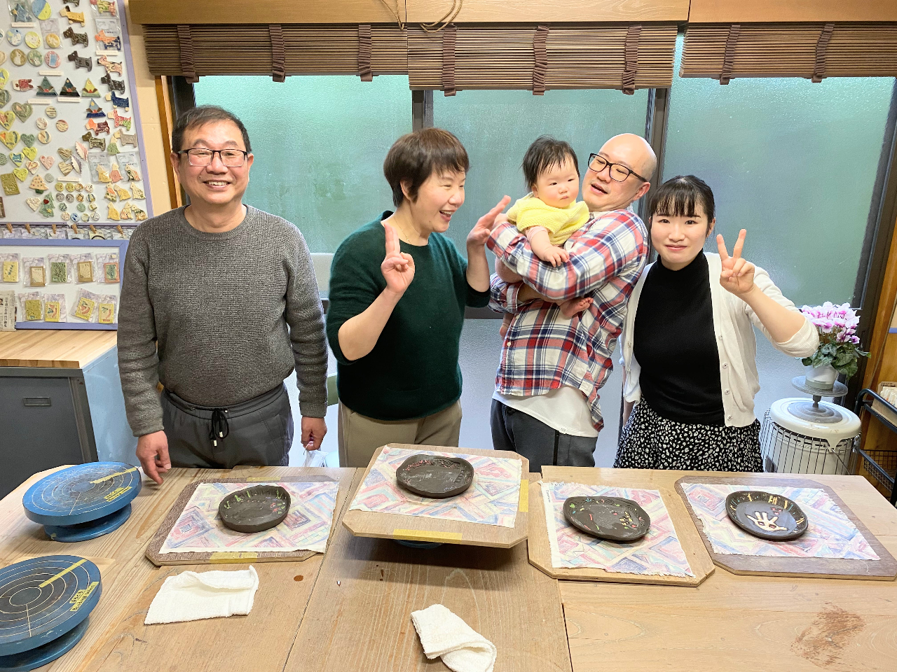 お孫ちゃんの手、ちいちゃくて可愛いね〜。