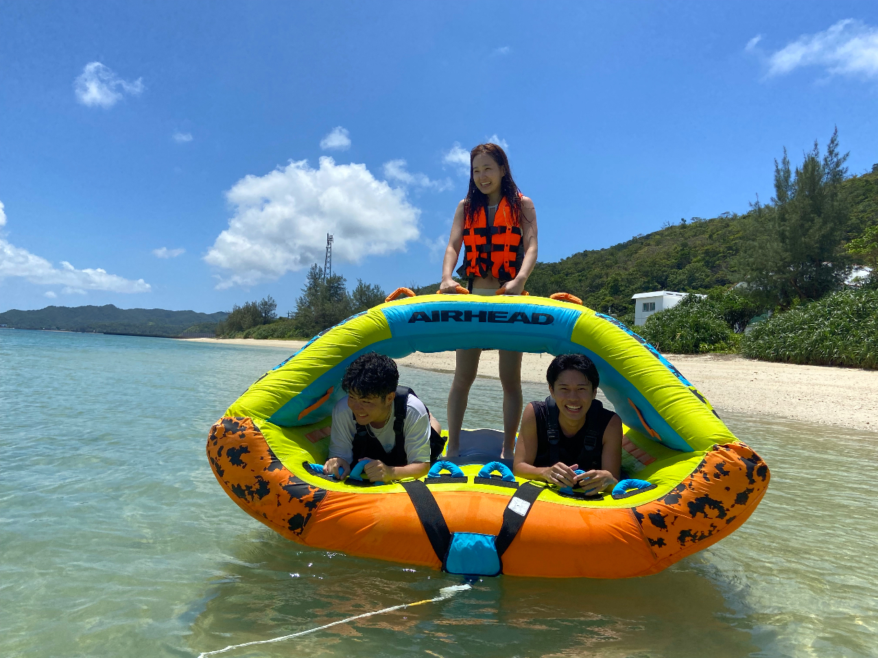 立ってる人のバランスが、、、、